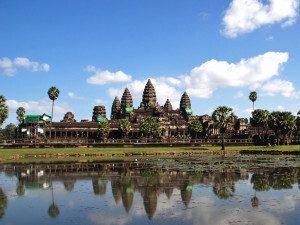 Angkor Wat Restaurationsarbeiten