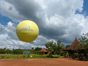 Angkor Ballon Bodenstation