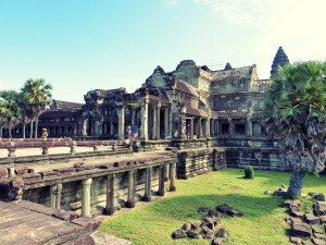 Eingang zu Angkor Wat