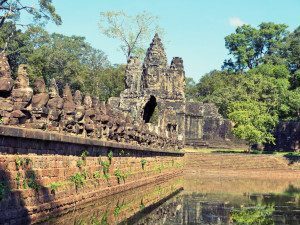 Straße Angkor Thom