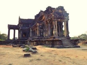 Bibliothek vor Angkor Wat