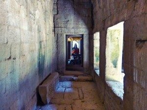 Gänge im Inneren vom Bayon Tempel
