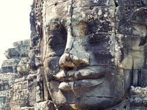 Bayon Tempel Gesichtsskulpturen