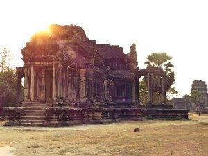Bibliothek vor Angkor Wat