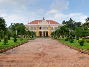 Stadtkern von Battambang - Rathaus