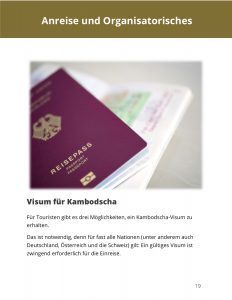 Kambodscha Reiseführer (eBook) - Beispiel Visum